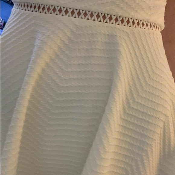 White Skater Dress - Picture 3 of 4